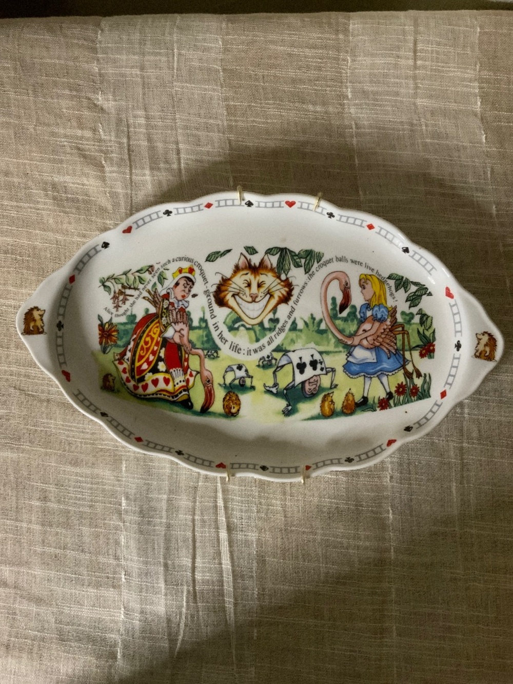 Alice in Wonderland Collector Plate